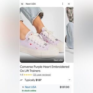 Converse Chuck Taylor All Star Lift